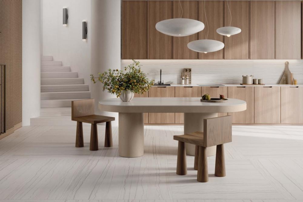 Stone tile, wall tile, kitchen tile, kitchen backsplash, ceppo tile, decorative tile, ceppo di gres, bathroom tile, shower tile, stone porcelain, outdoor tiles, decor tile, beige tiles, pavers