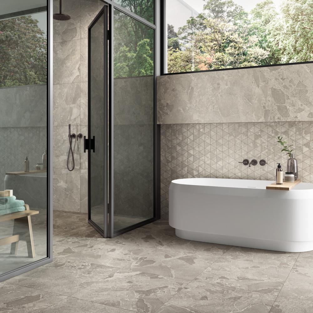 Stone tile, wall tile, kitchen tile, kitchen backsplash, ceppo tile, decorative tile, ceppo di gres, bathroom tile, shower tile, stone porcelain, outdoor tiles, decor tile, beige tiles, pavers