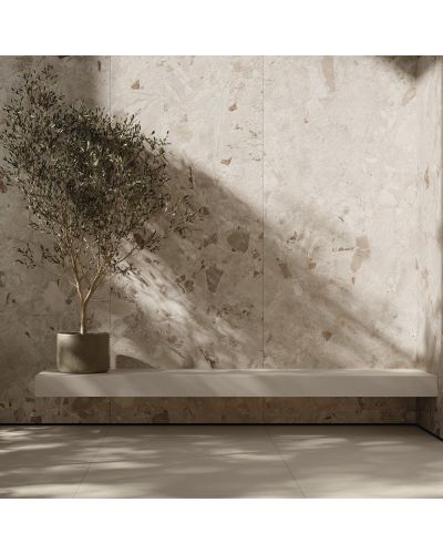 iseo ceppo di gris porcelain tile organic brutalism
