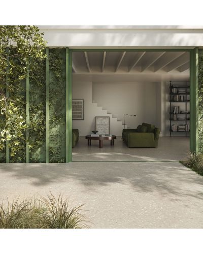 terrazzo look porcelain tile