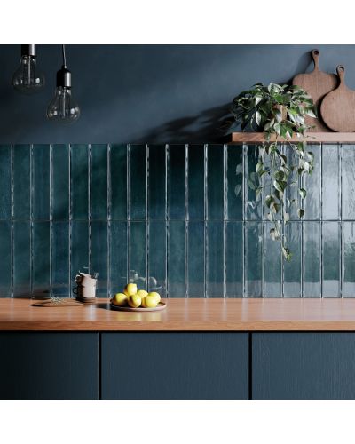 watercolor ceramic tile