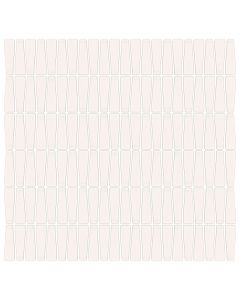 Nash 12x12 Sobro White Glass Mosaic Tile