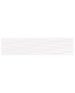 Krea 2.0 4x16 Arctic Ripple Glossy Wall Tile