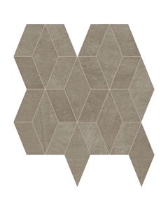 BOHO 12X10&nbsp;DIAMOND&nbsp;MOSAIC&nbsp;SMOKE MATTE