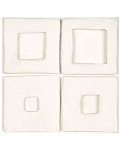 CRETA 8X8 CARVEN WHITE