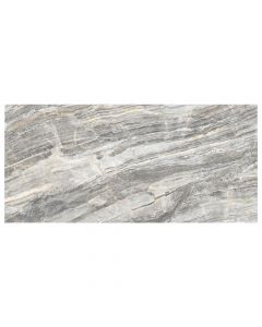 grey marble sone deep veining large format porcelain slab
