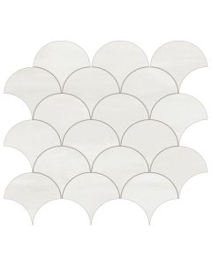 REFLEX 12.5X11.5 PEACOCK MOSAIC BRIGHT MATTE