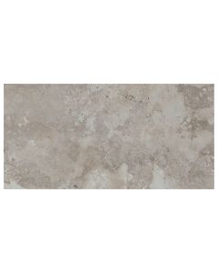 STONE FICTION 12X24 TRAVERTINE SILVER UNPOLISHED