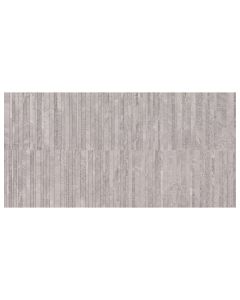 24x48 Decorative wall piece Gray Marble Look Porcelain Tile