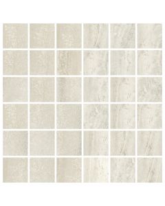 TRAVERTINO NAVONA 2X2 MOSAIC GRIGIO NATURAL