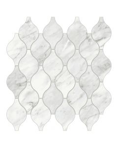 Trilogy Carrara classic arabesque mosaic