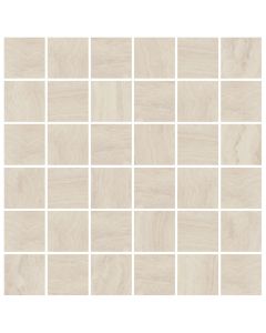 ACCESS POINT 2X2 MOSAIC TRAVERTINE WHITE UNPOLISHED