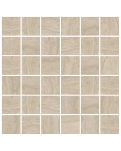 ACCESS POINT 2X2 MOSAIC TRAVERTINE SAND UNPOLISHED