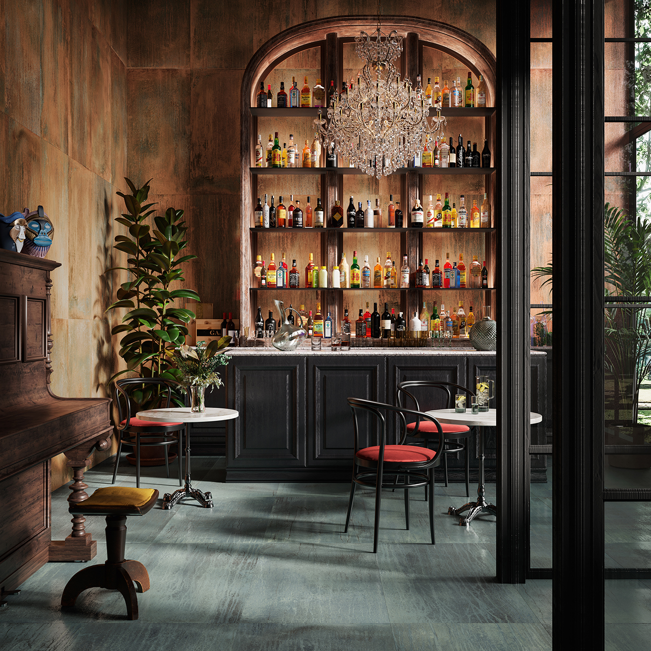 porcelain tile, wall tile, kitchen tile, kitchen backsplash, metal tile, metallic tile, decorative tile, porcelain, bathroom tile, shower tile, commercial tile