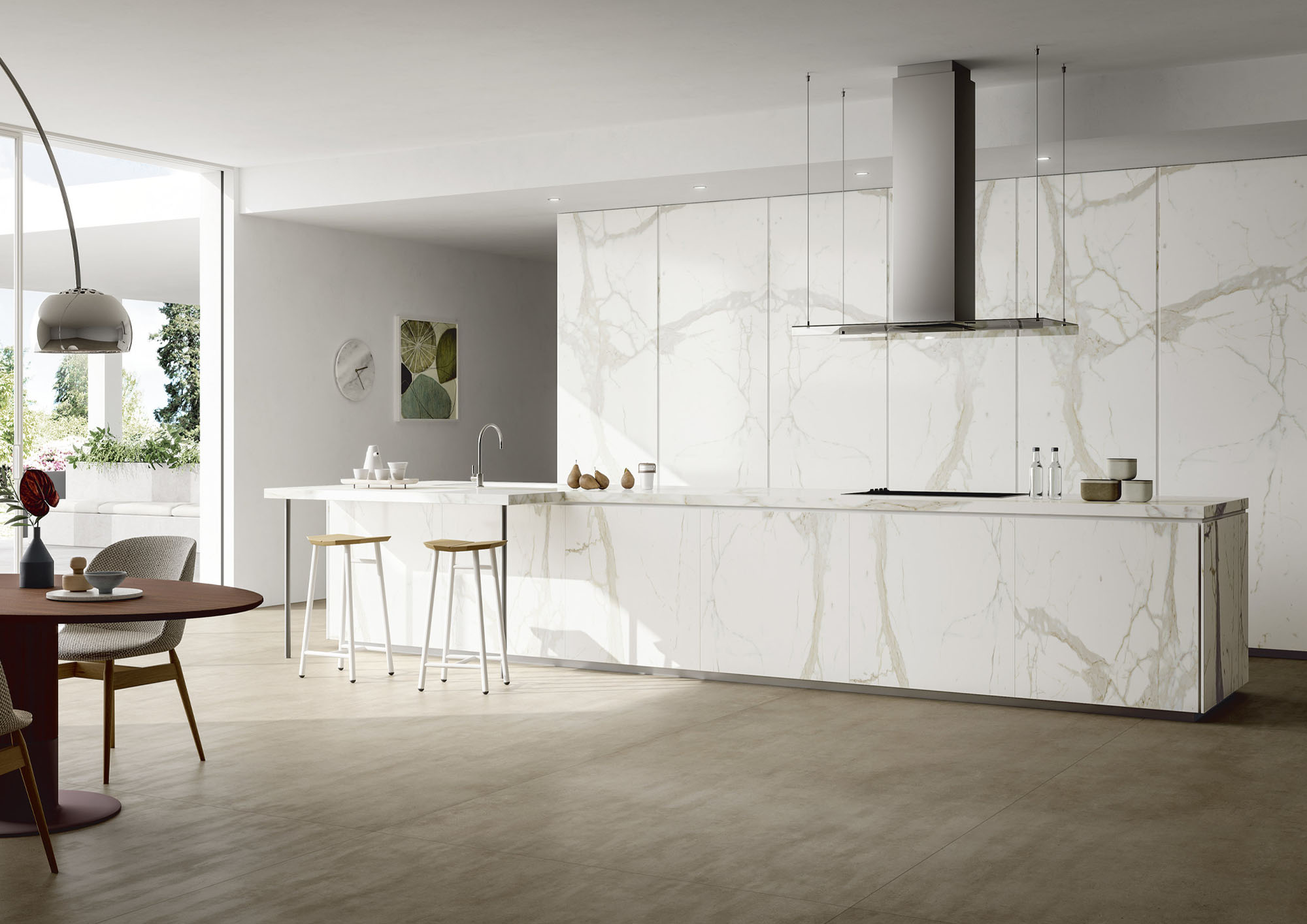 Calacatta White Room Scene