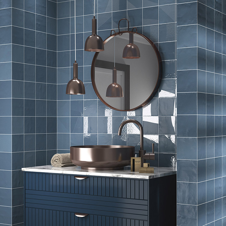 square decorative porcelain tiles