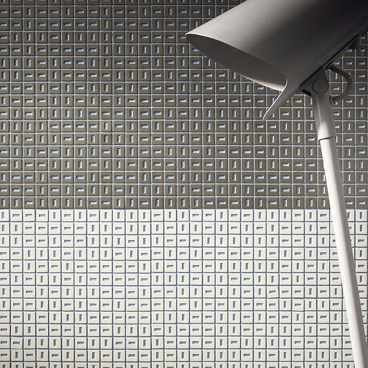 porcelain tiny concrete fun mosaic