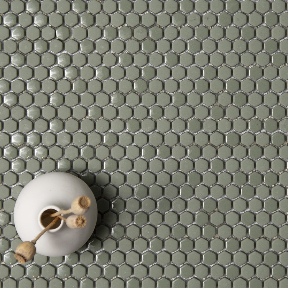 glossy matte glass mosaics 