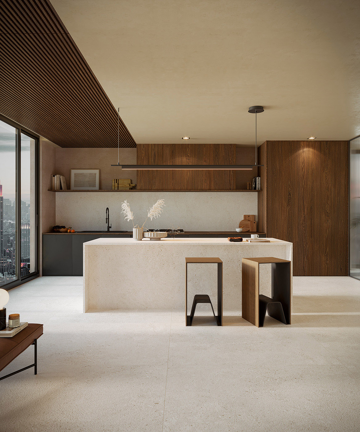 stone large format porcelain