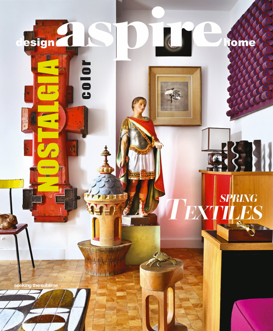 Luxe magazine November December 2023 issue New York Nemo tile + stone