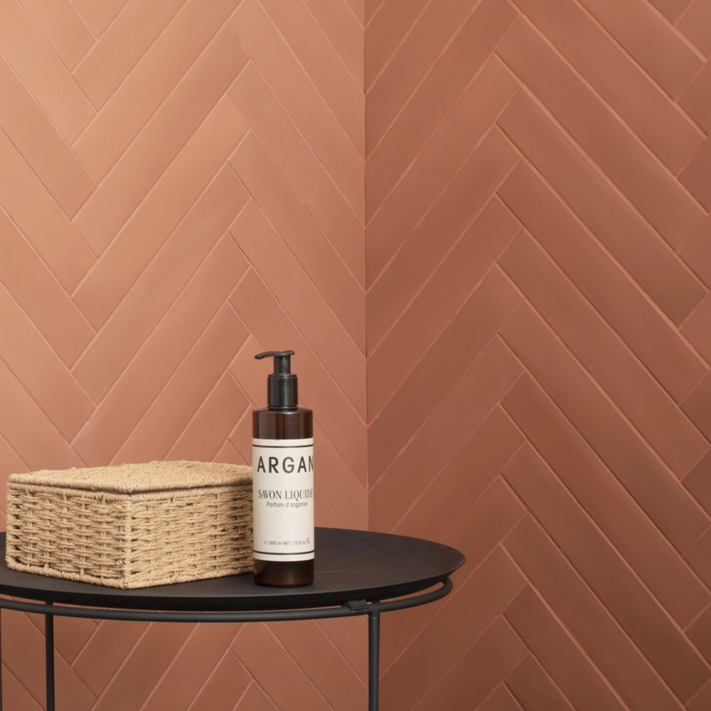 Porcelain tile, wall tile, kitchen tile, kitchen backsplash, peach color tile, peach fuzz, decorative tile, Porcelain, bathroom tile, shower tile, Subway tile, 