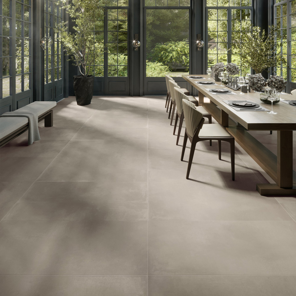 subtle modern metallic porcelain tile made in usa