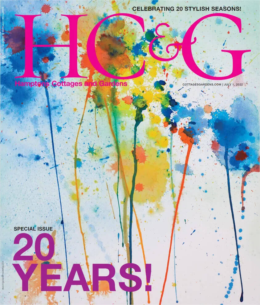 Hamptons cottages and gardens special issue July 2022