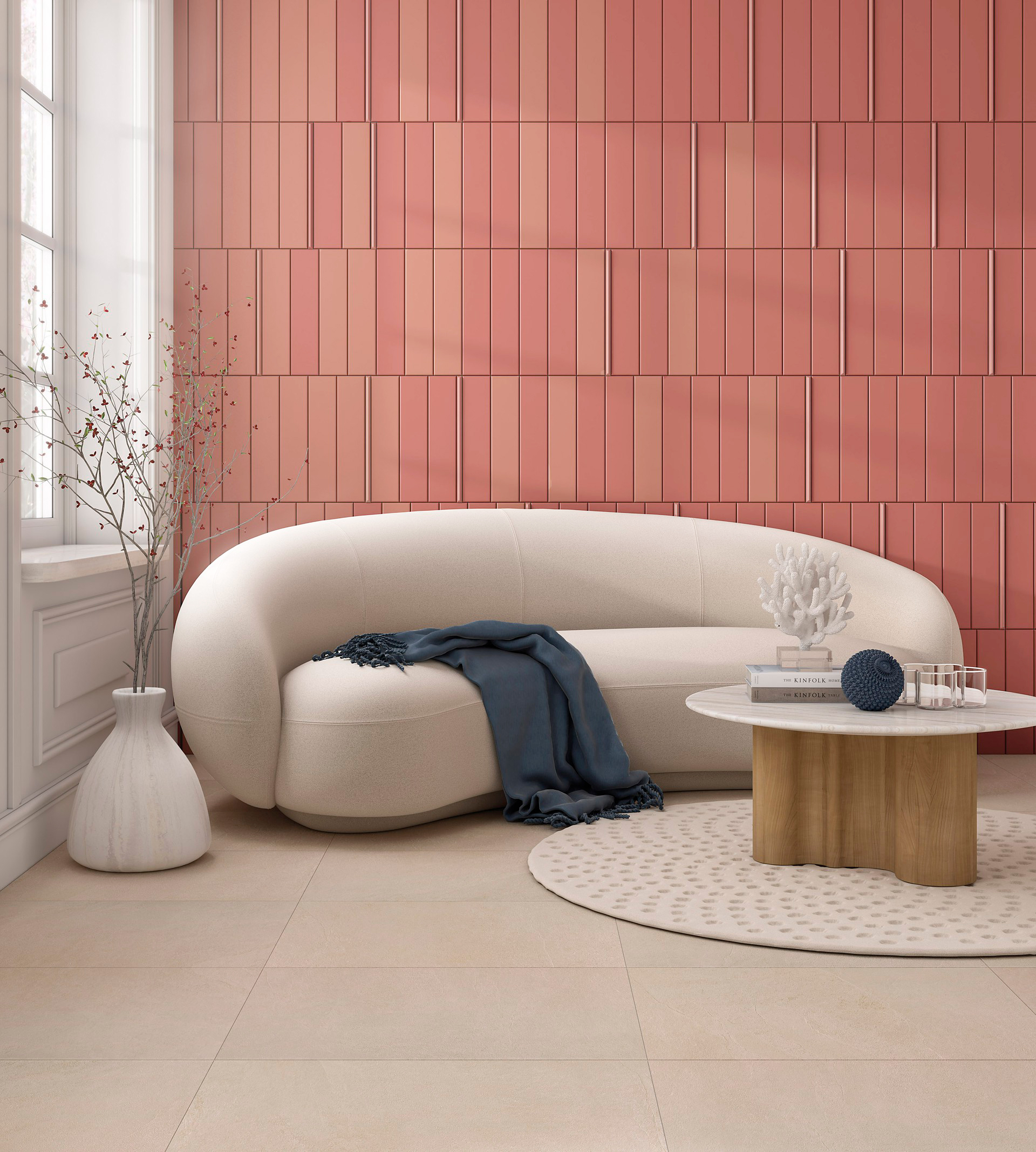 Ceramic tile, wall tile, kitchen tile, kitchen backsplash, peach color tile, peach fuzz, decorative tile, ceramic, bathroom tile, shower tile, Subway tile